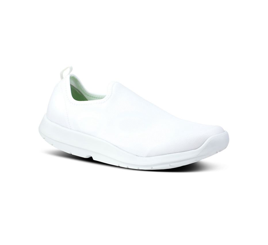 Oofos Men's Oomg Sport Low - Slip On Shoes White ( JHIKC-2805 )